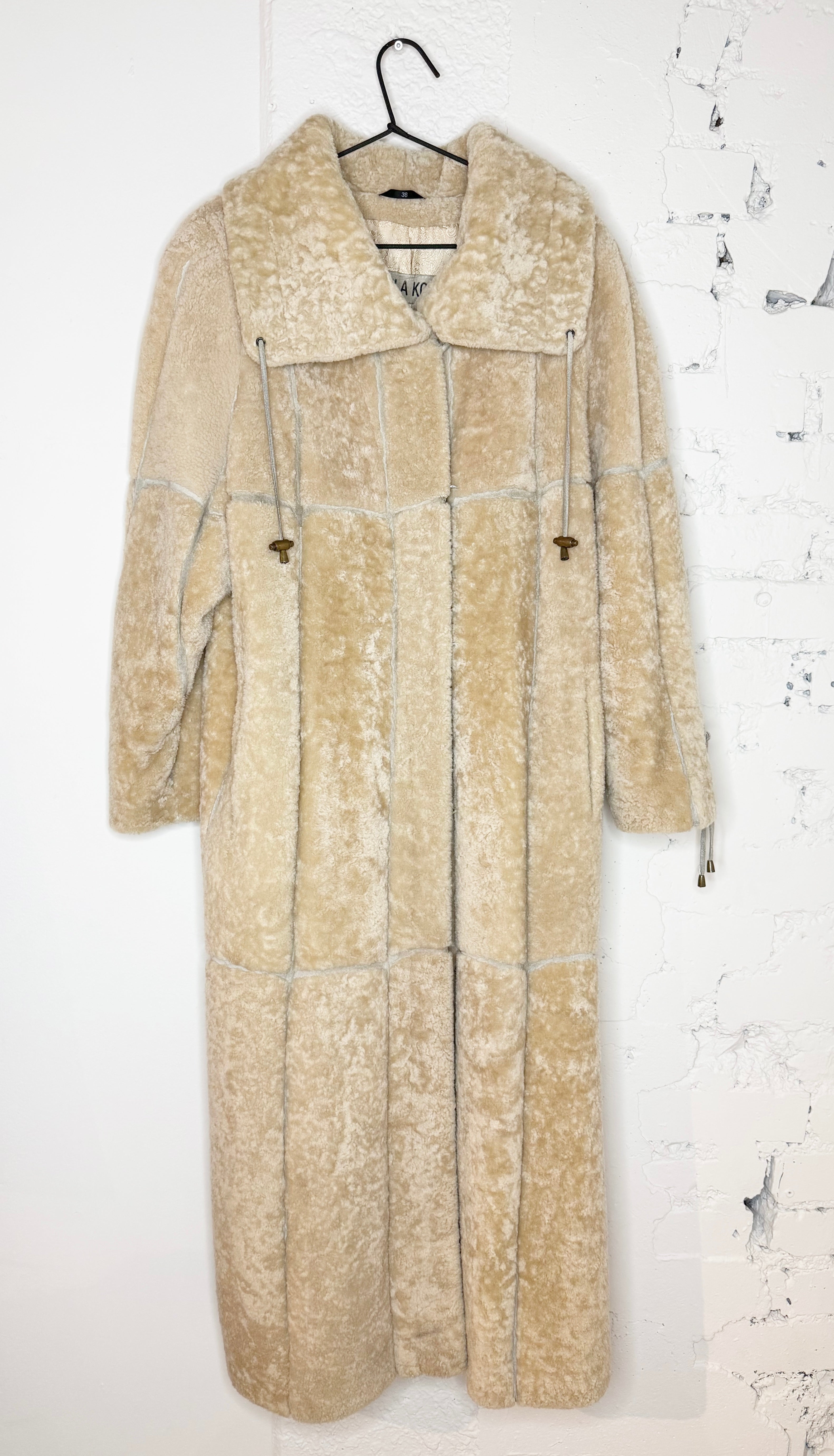 Tuula Koski Long Shearling Coat