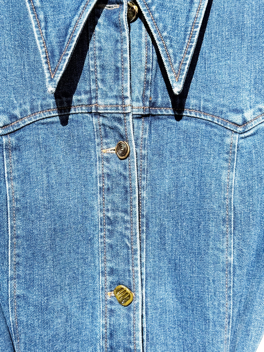 Rejina Pyo Denim Belted Dress