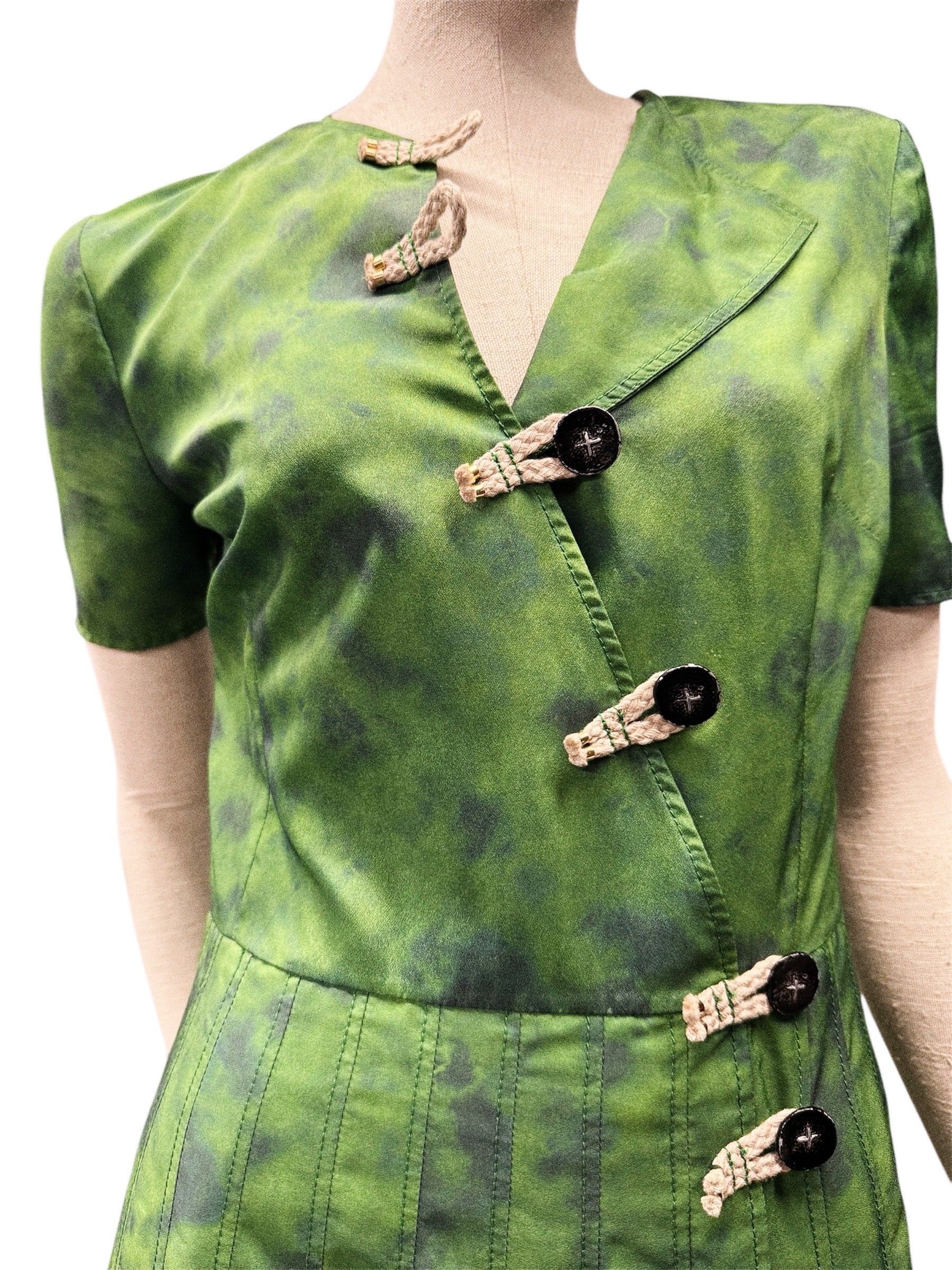Altuzarra Draped Green Dress