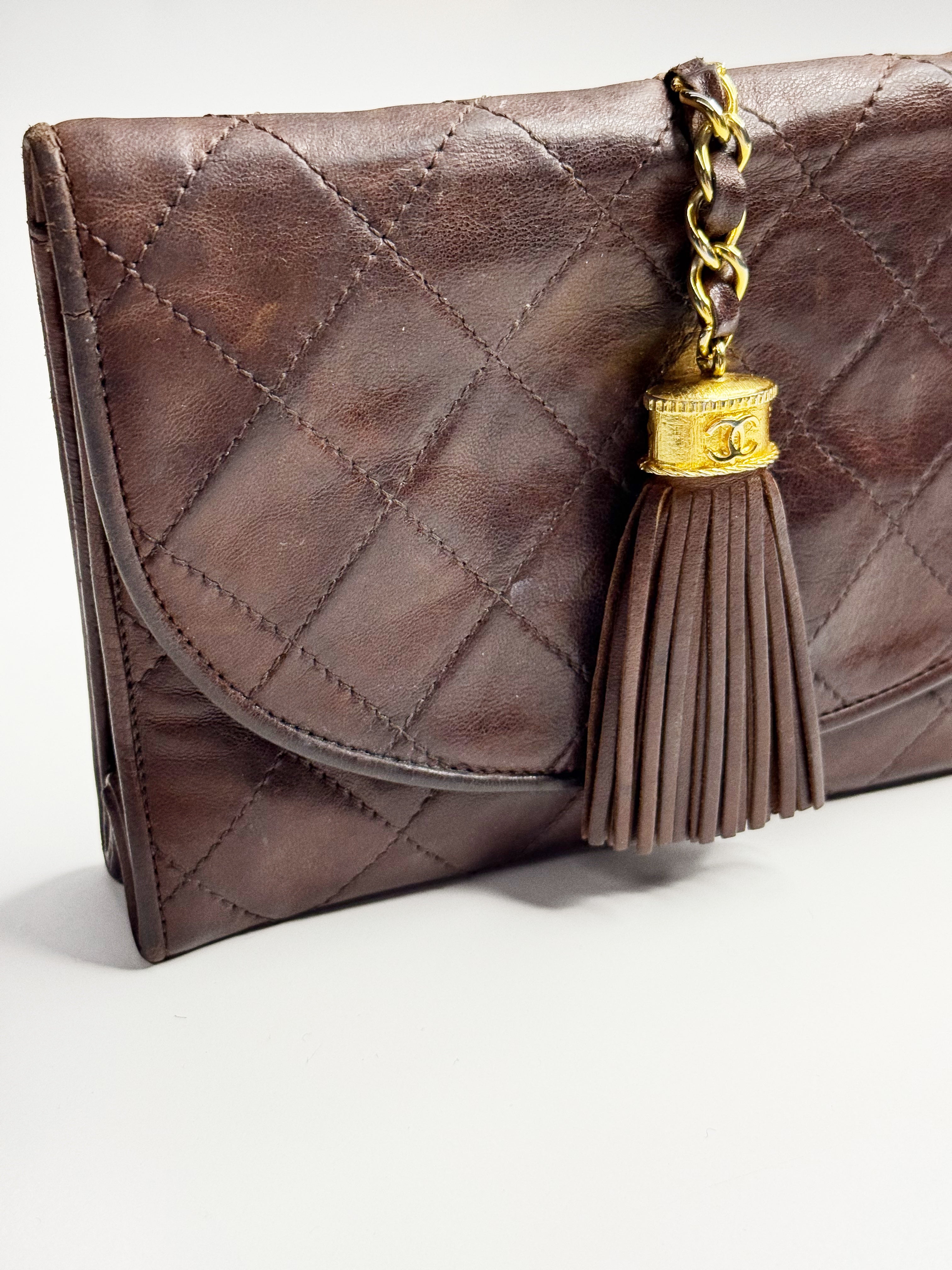 Chanel Vintage Quilted Tassel Bag
