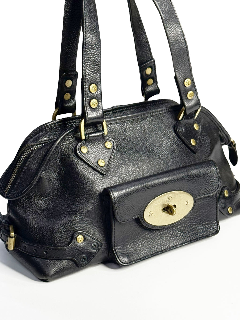 MULBERRY Mabel Black Leather Bag