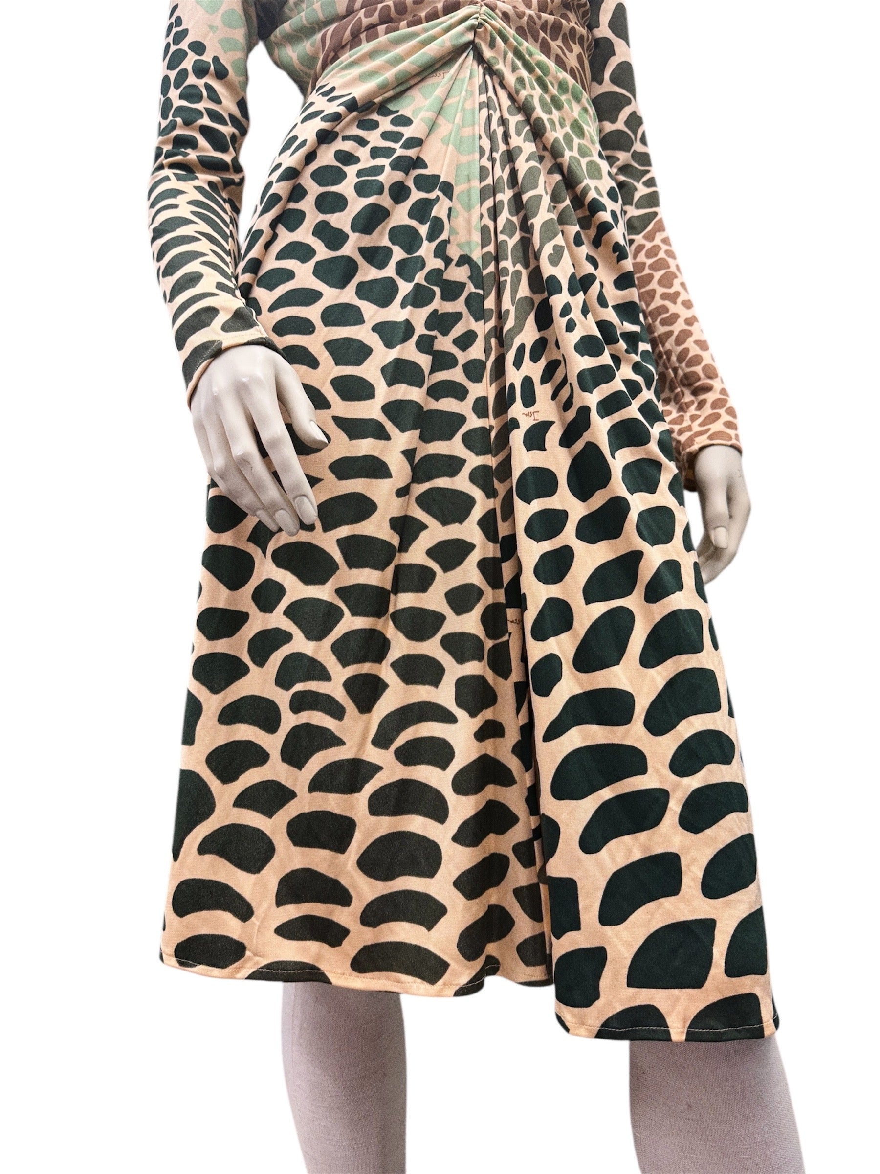 ISSA London Silk Print Dress