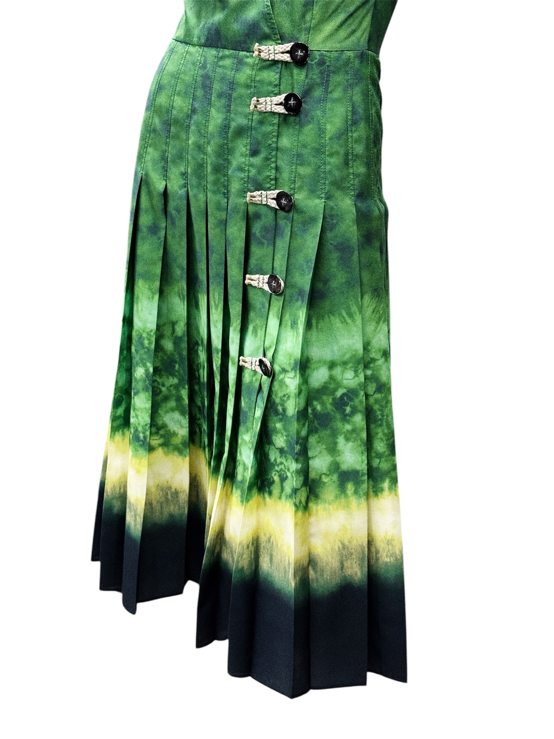 Altuzarra Draped Green Dress