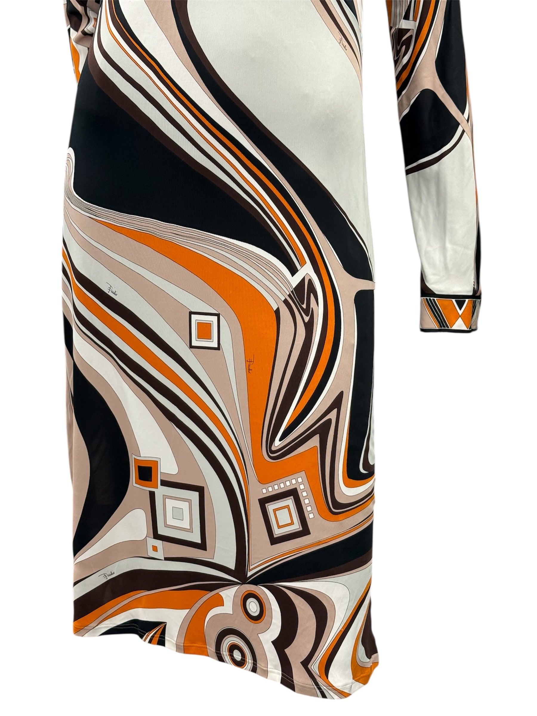 Emilio Pucci Geometric Print Dress