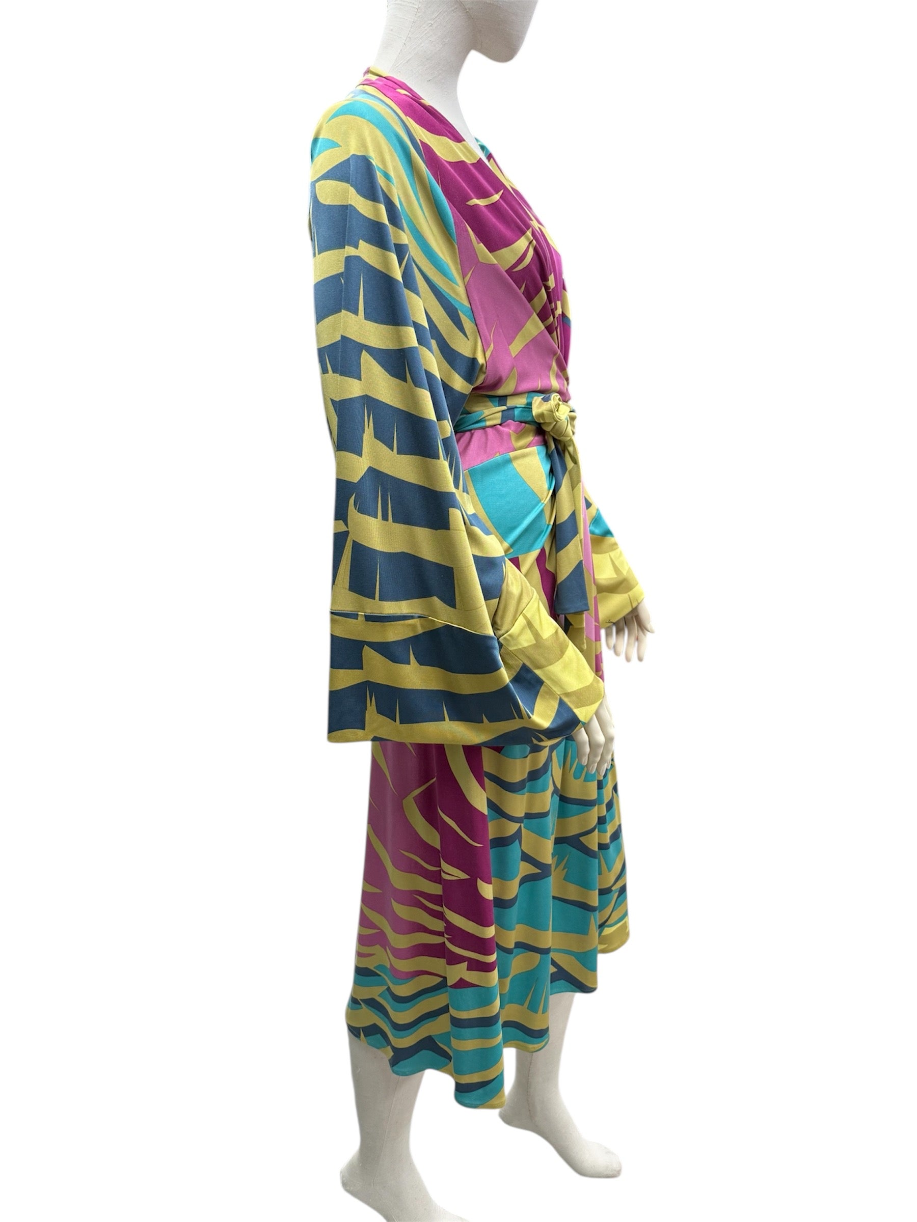 ISSA London Silk Wrap Dress