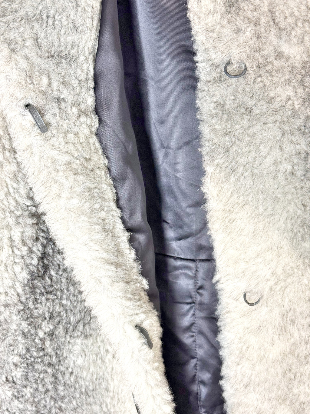 Vintage Wigens Icelandic Lamb Fur Coat