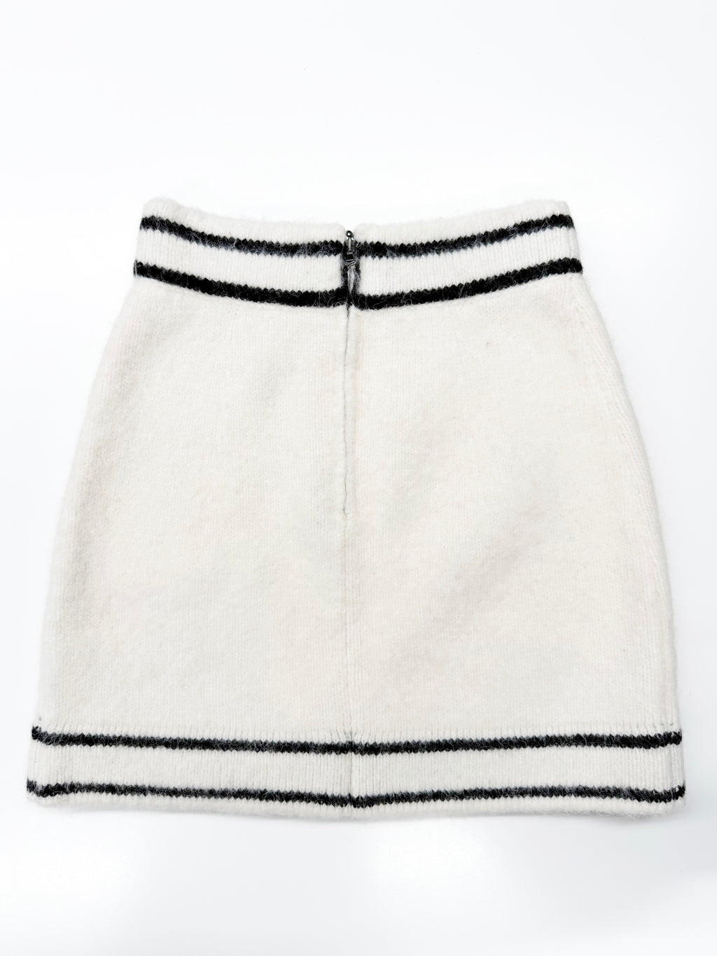 Dolce & Gabbana Wool-Blend Mini Skir - EU 36