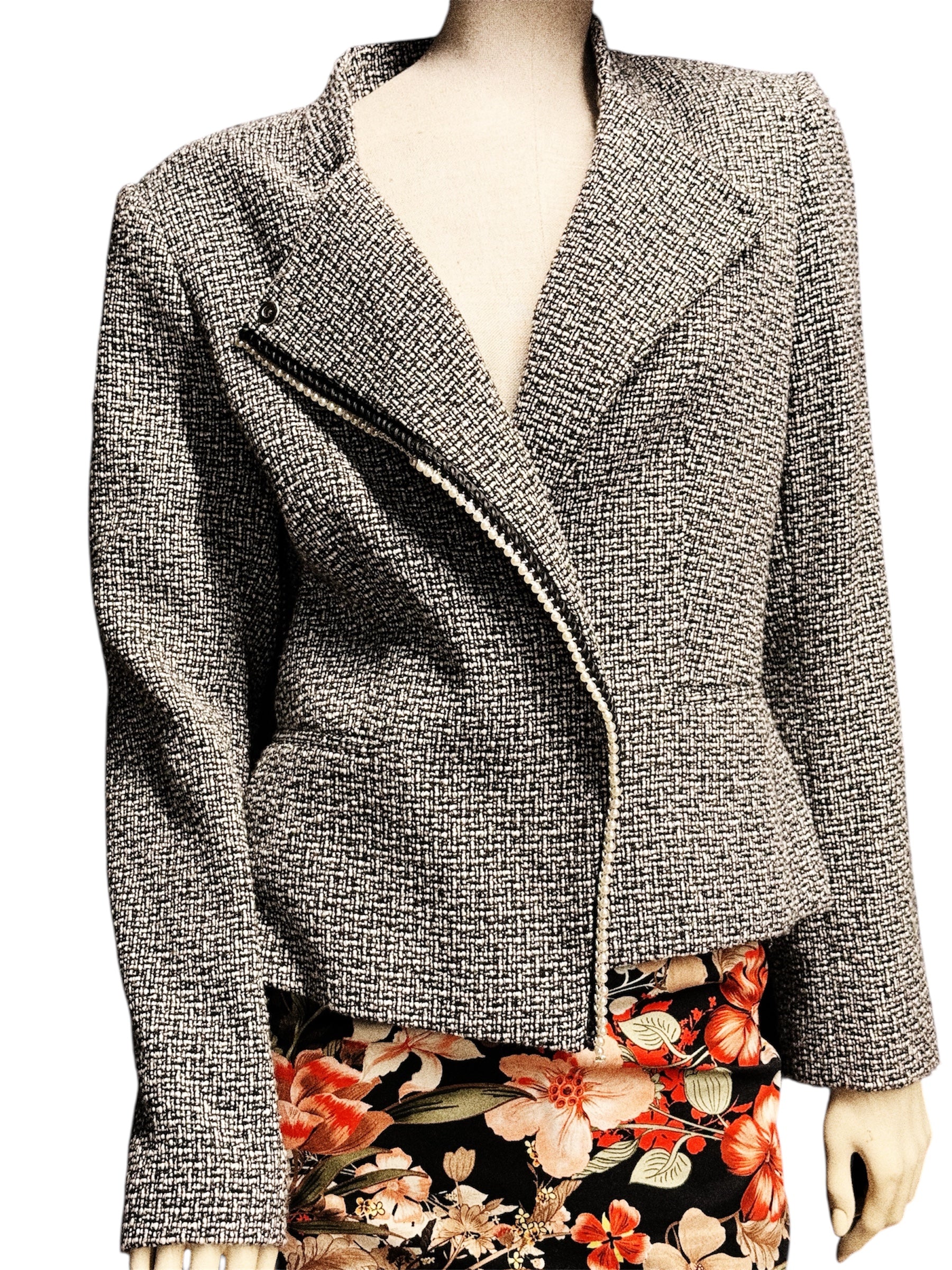 Karl Lagerfeld Paris Tweed Jacket
