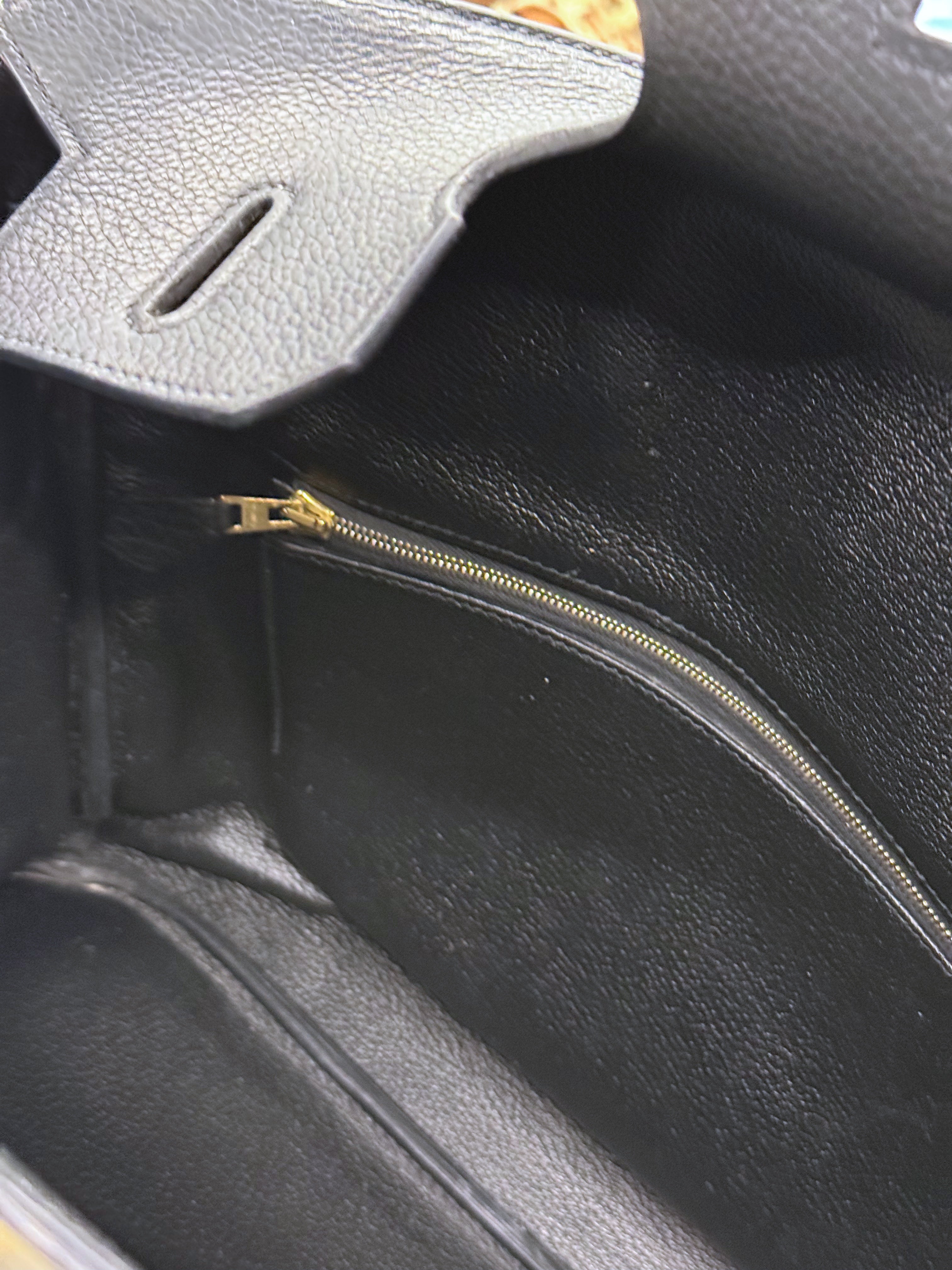 Hermès Birkin 35 Black Togo Leather Bag with Gold Hardware