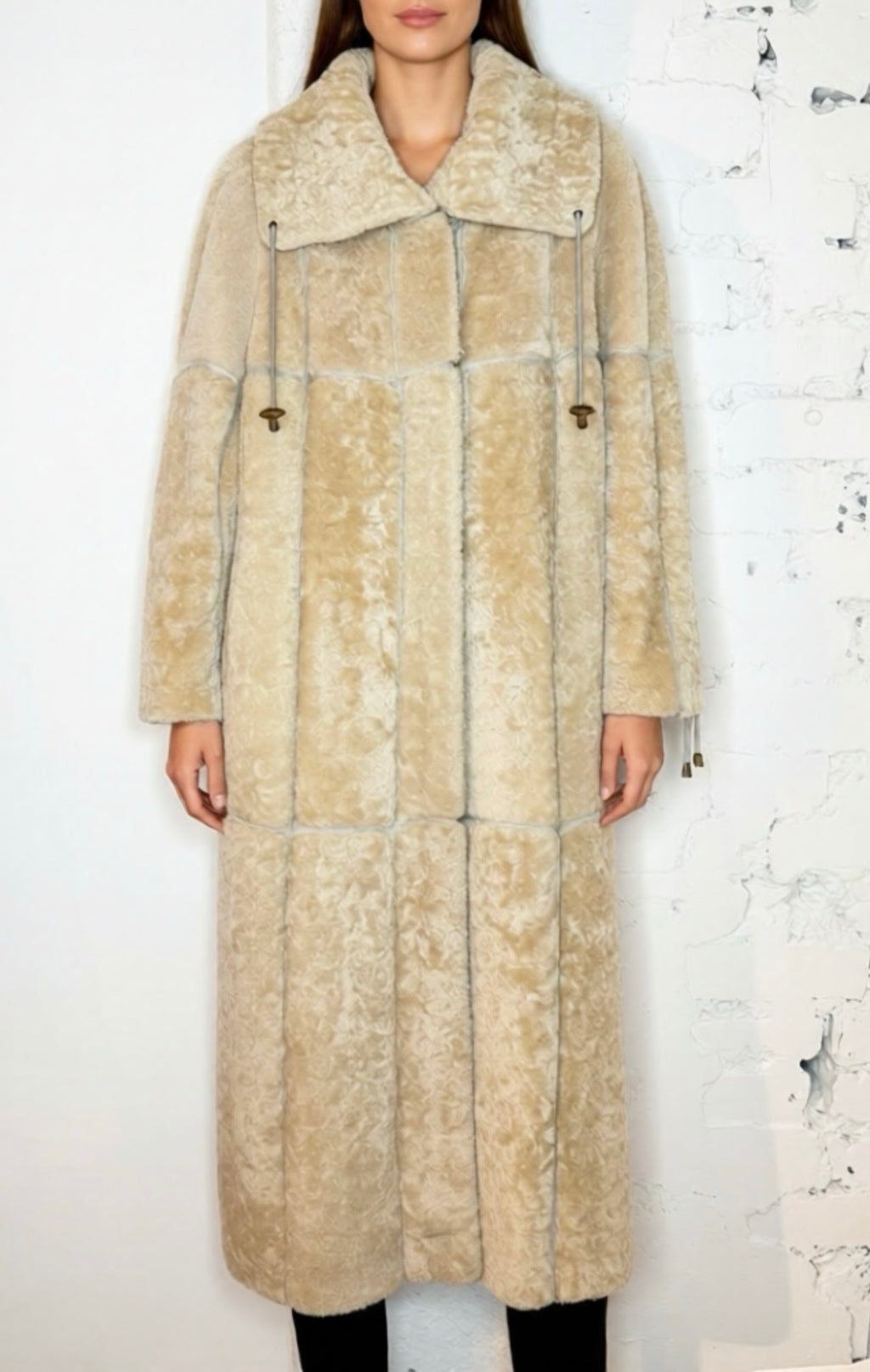 Tuula Koski Long Shearling Coat
