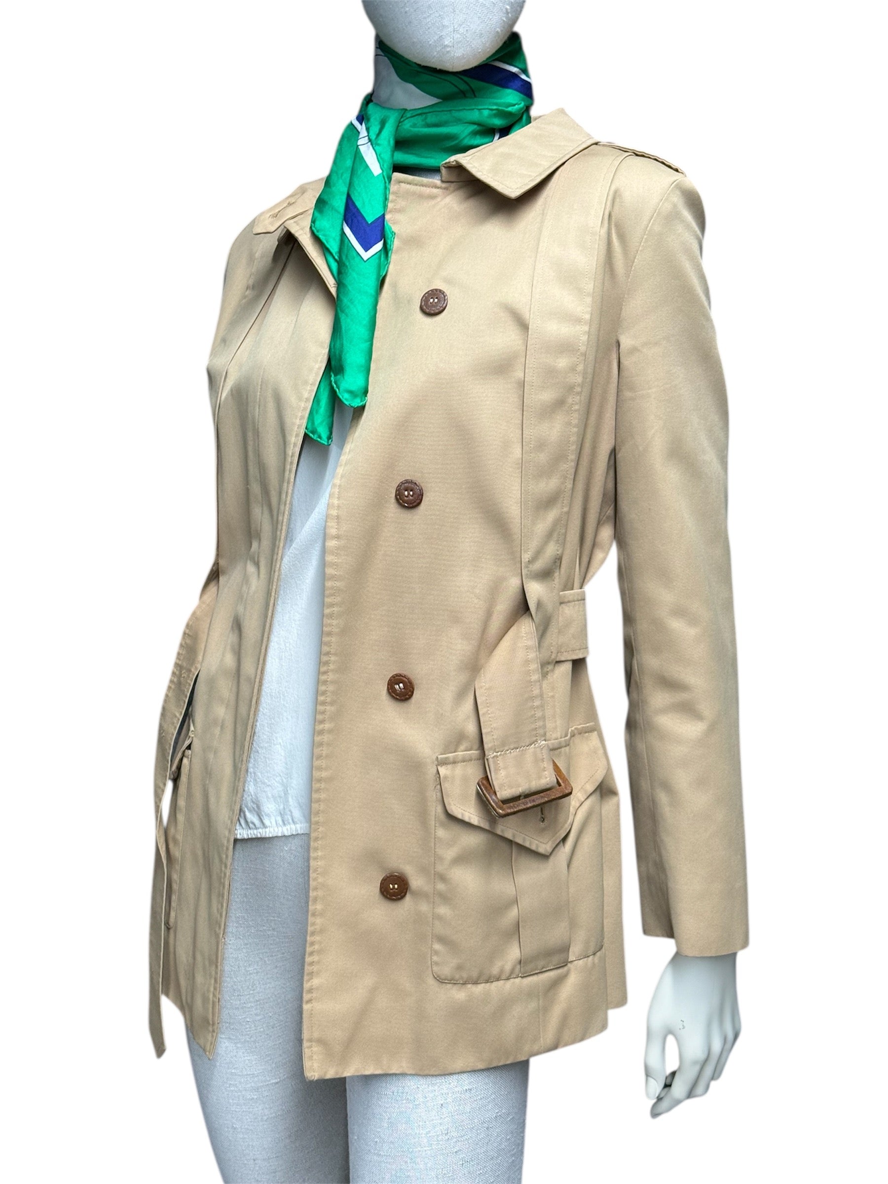 Vintage Burberry’s Trench Coat Made in England