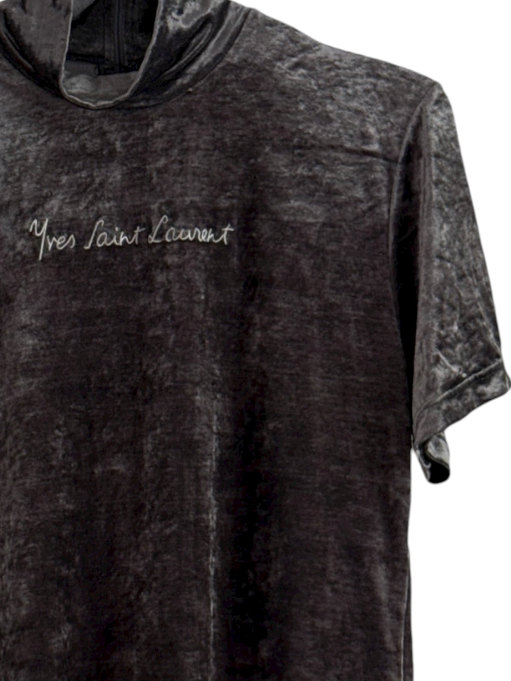 Yves Saint Laurent Variation Velvet Top - S