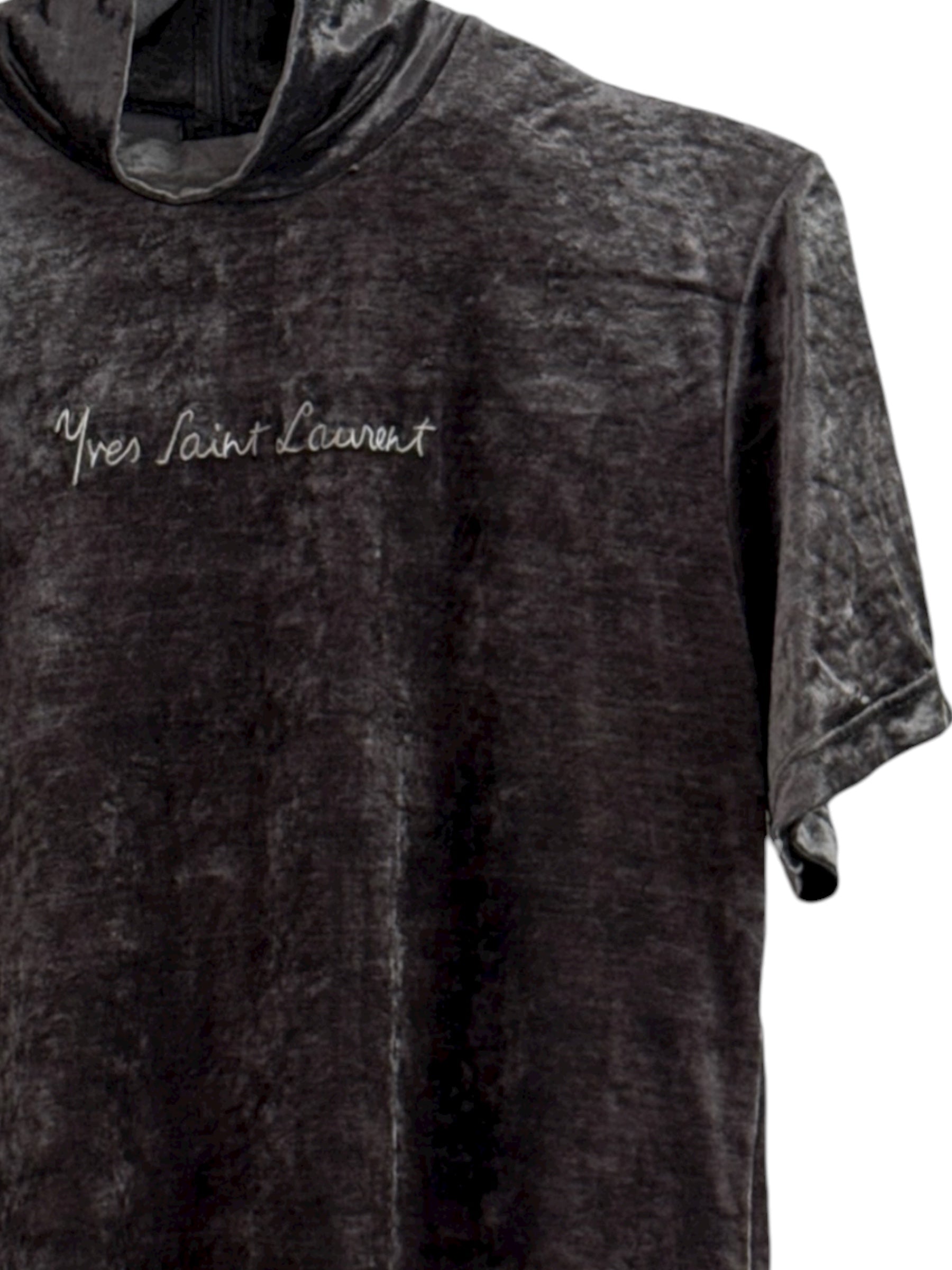 Yves Saint Laurent Variation Velvet Top - S