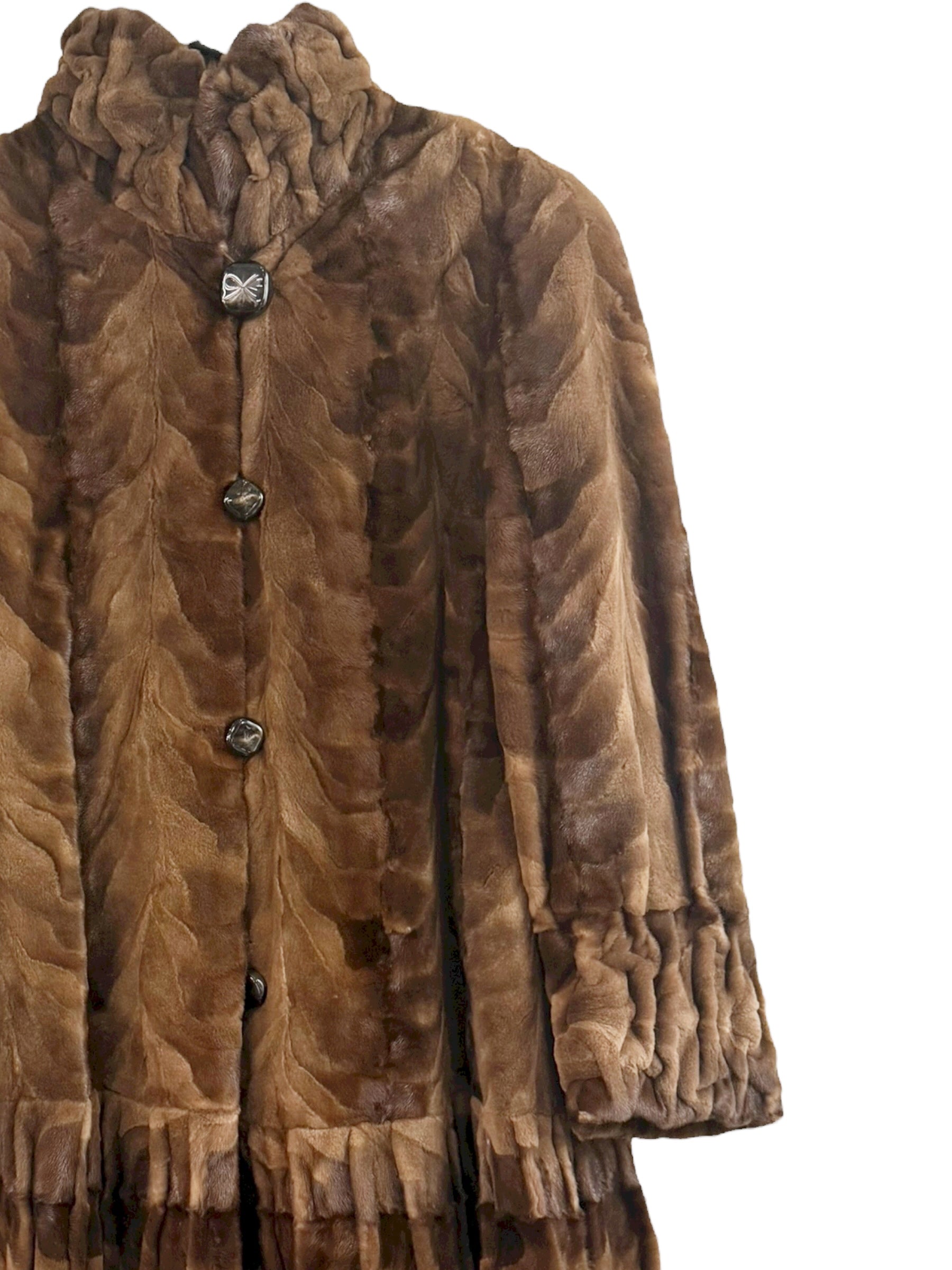 Vintage Sheared Fur Coat