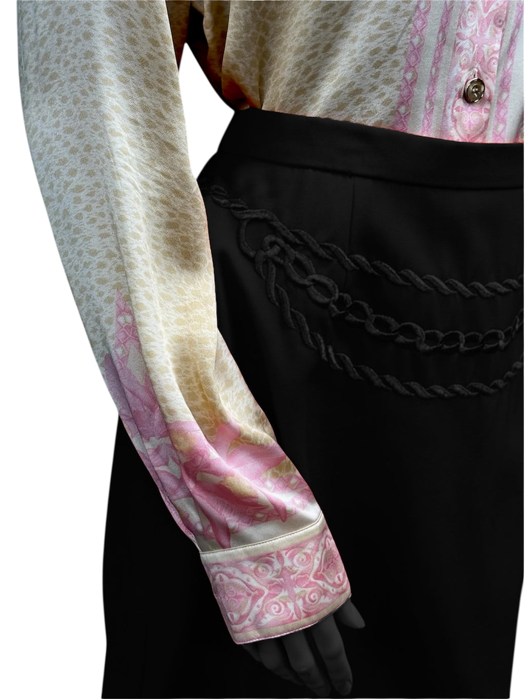 Escada Margaretha Ley Vintage Silk Blouse - M