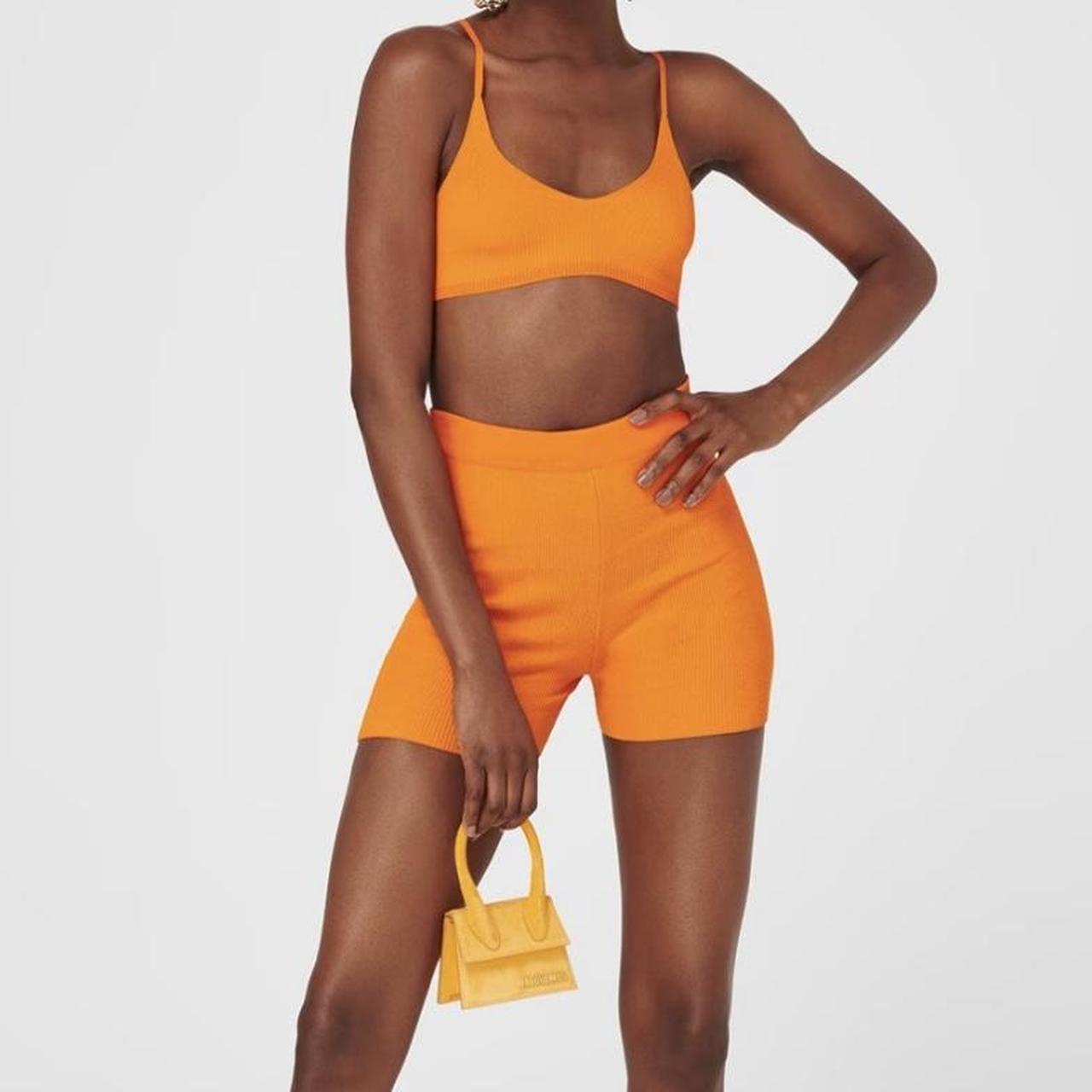 Jacquemus Knit Bralette & Shorts Set