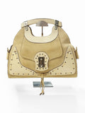Versace Fall 2003 Runway Leather & Suede Bag