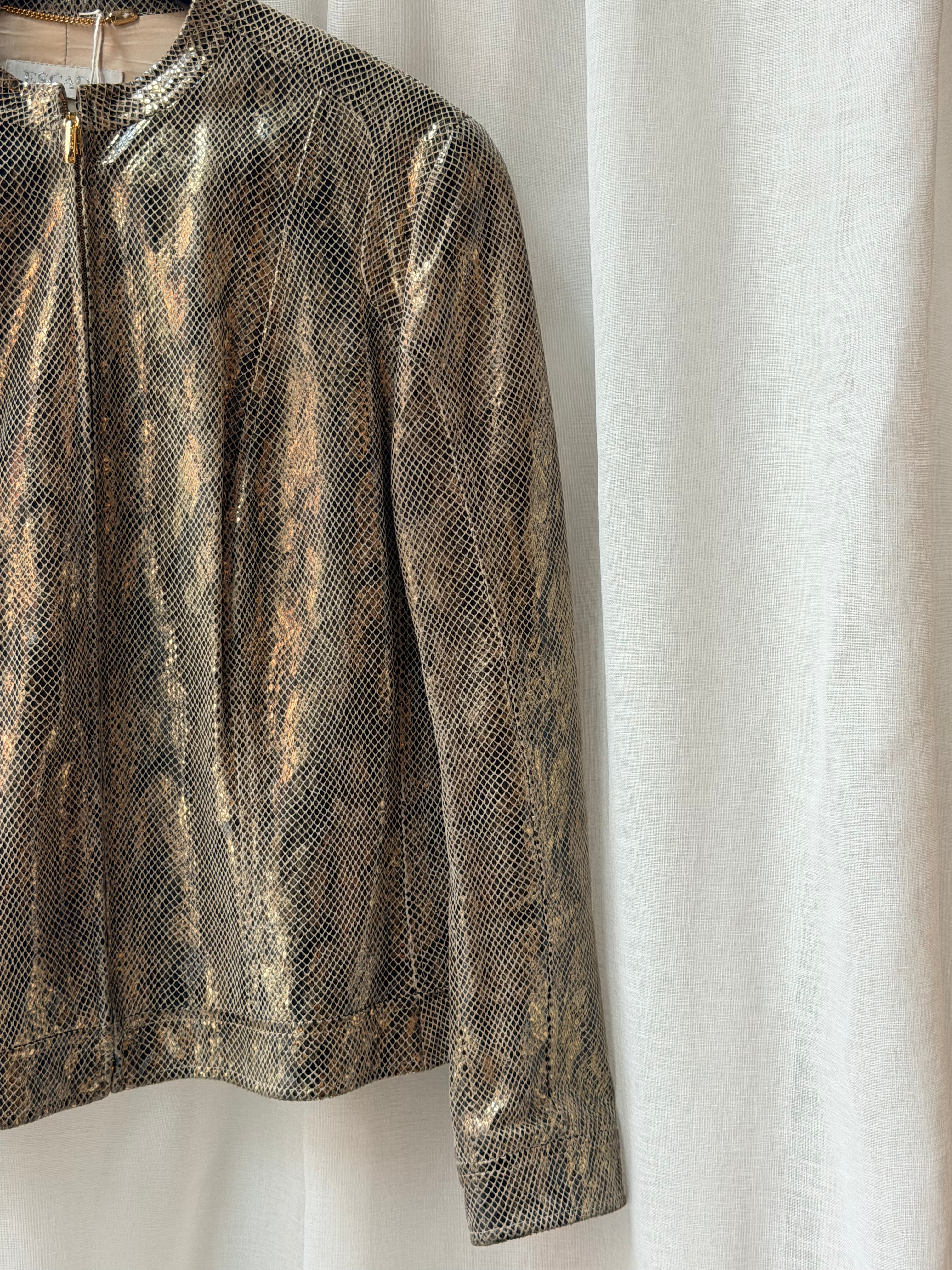 Escada Jacket Lamb leather