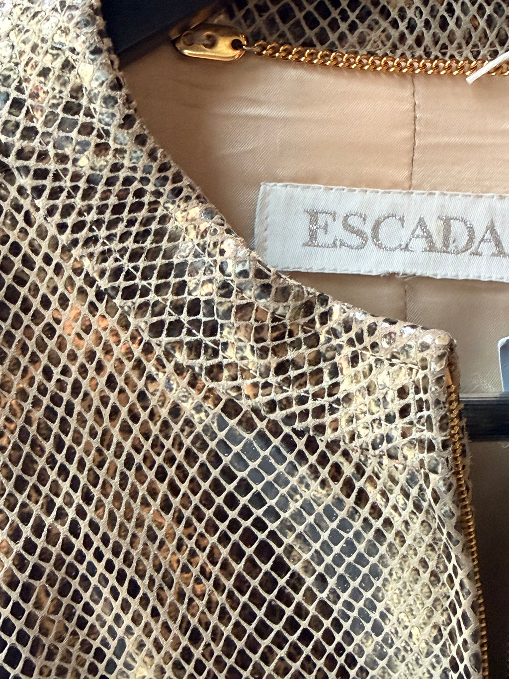Escada Jacket Lamb leather