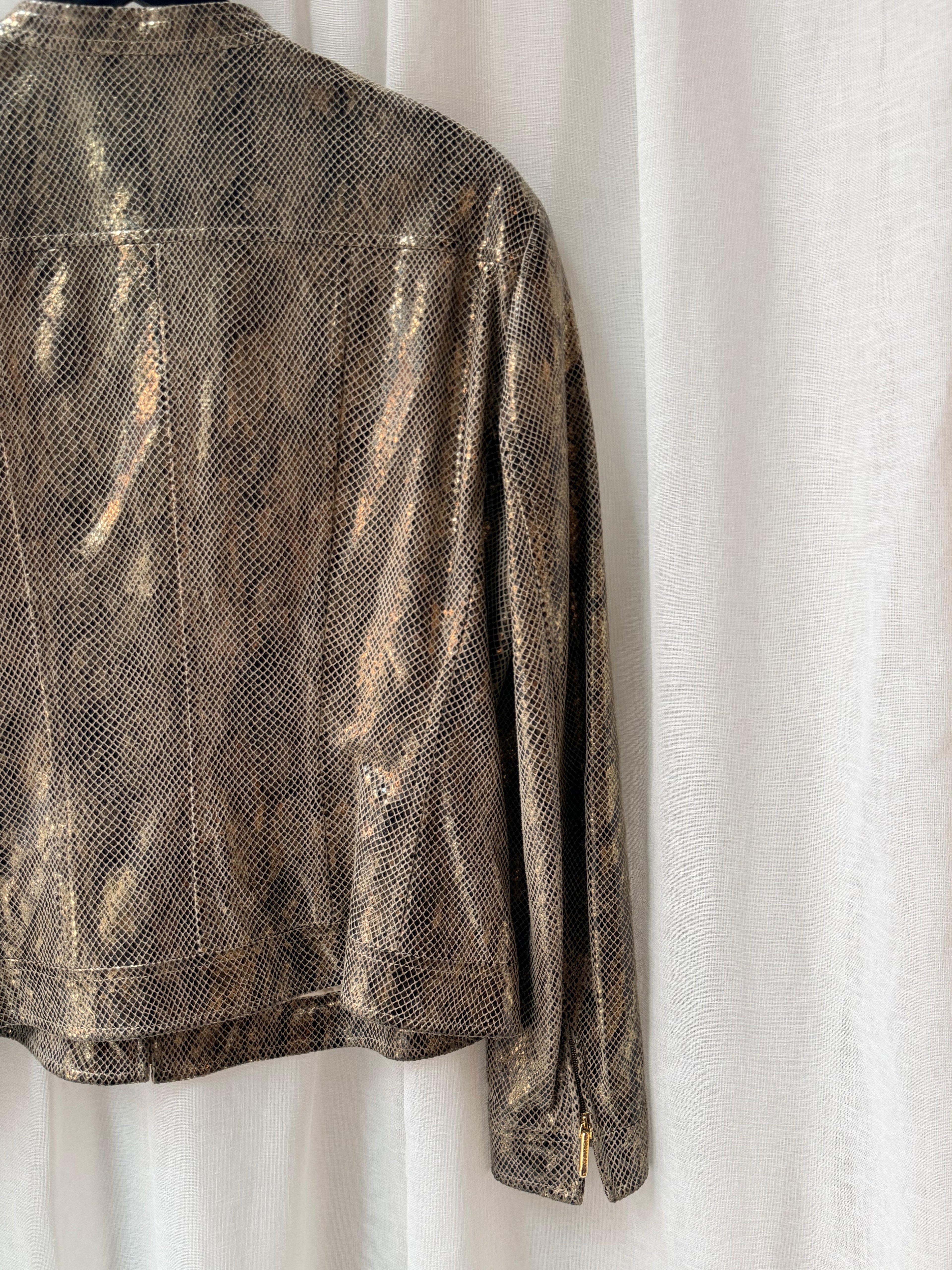 Escada Jacket Lamb leather