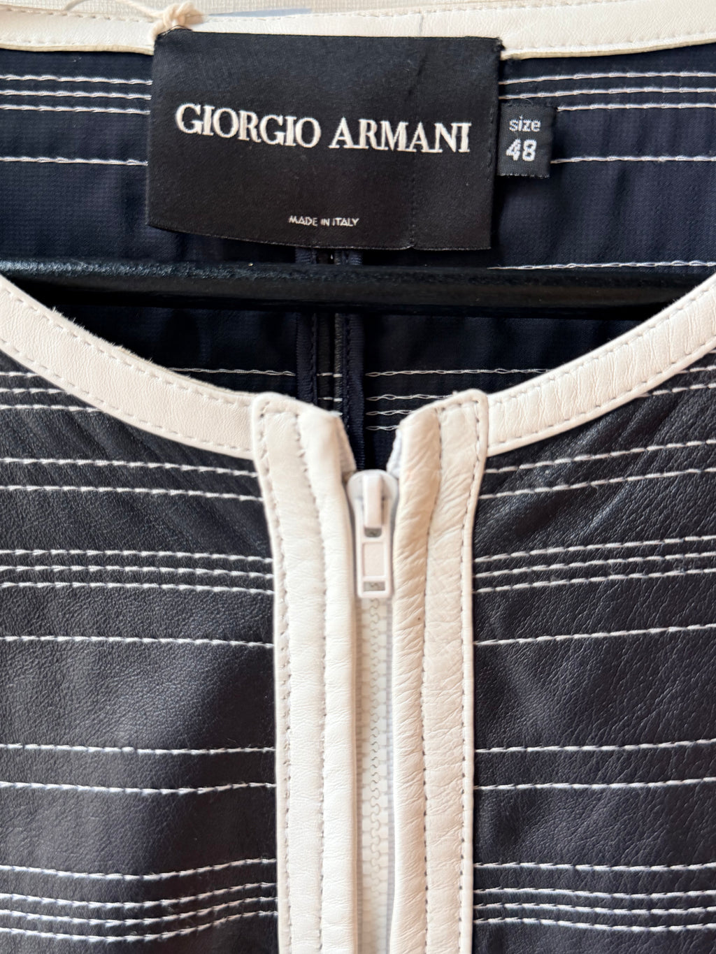 Giorgio Armani Leather jacket