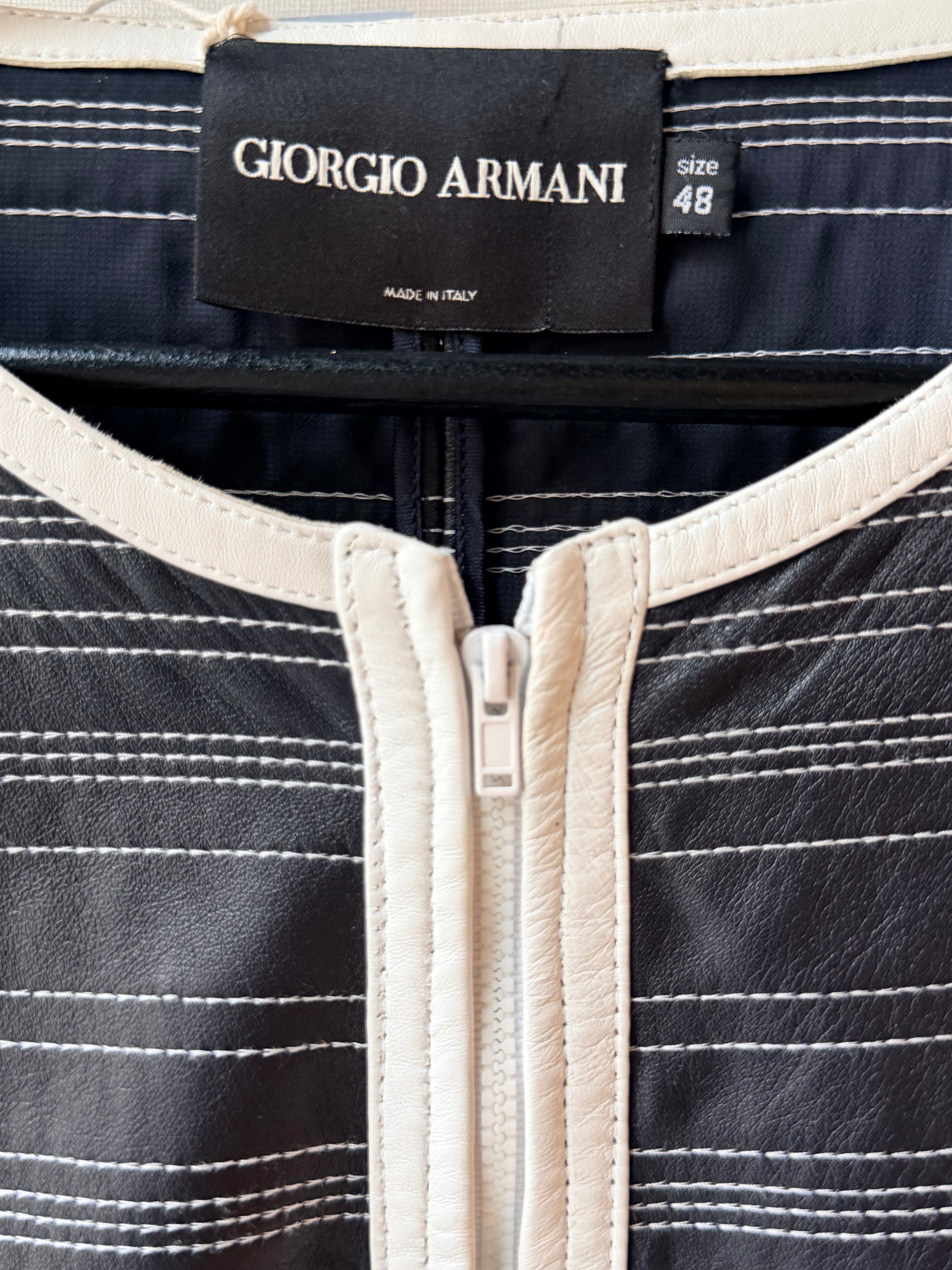 Giorgio Armani Leather jacket