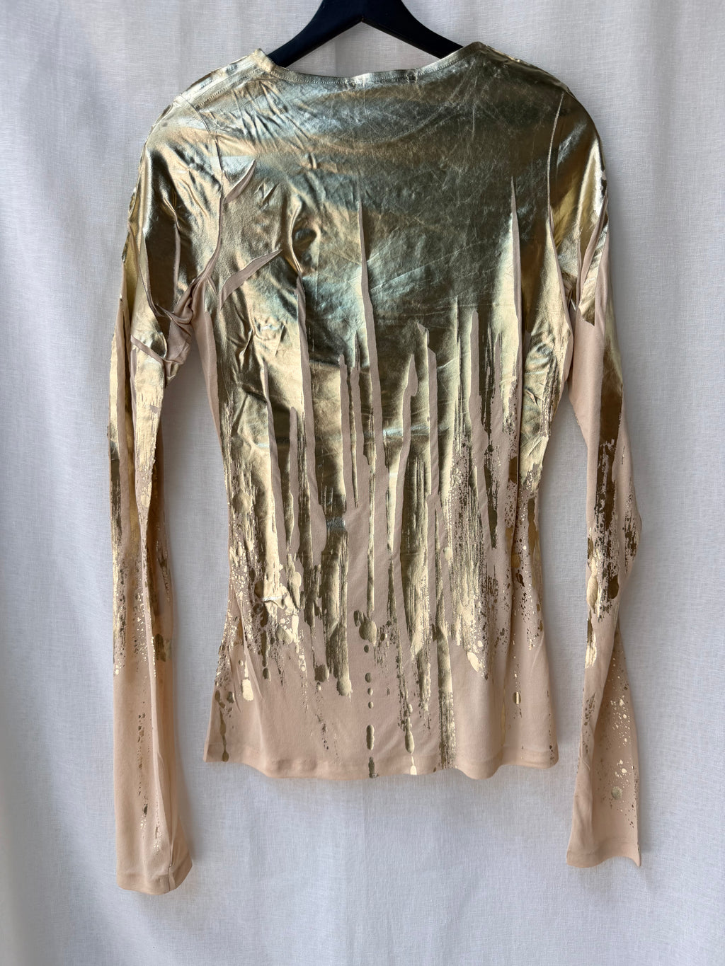 Acne Studios Metallic coated long sleeve