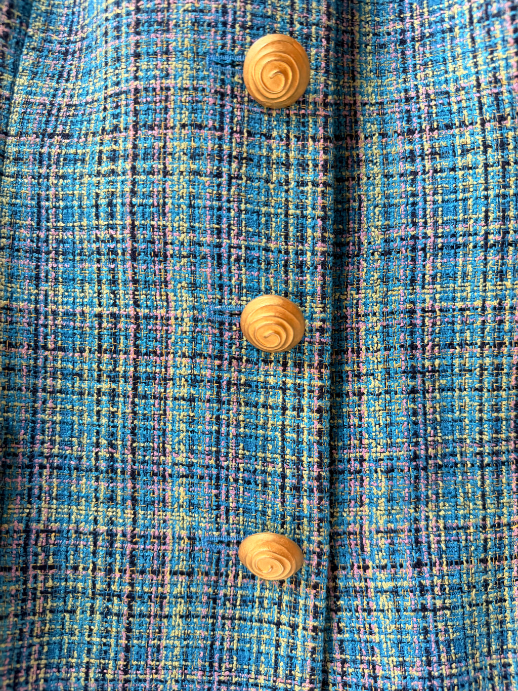 Vintage Givenchy Tweed Skirt Suit