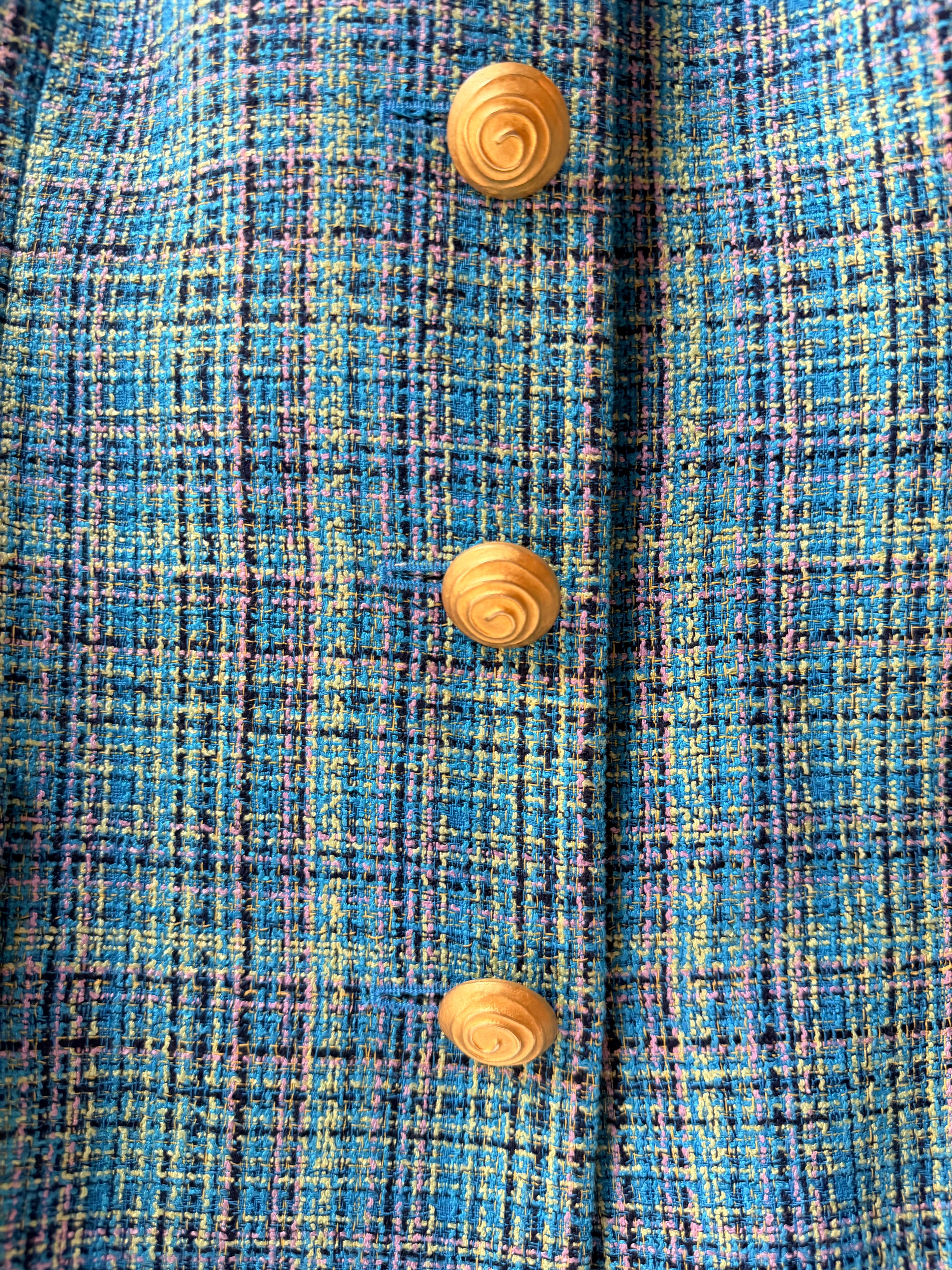 Vintage Givenchy Tweed Skirt Suit