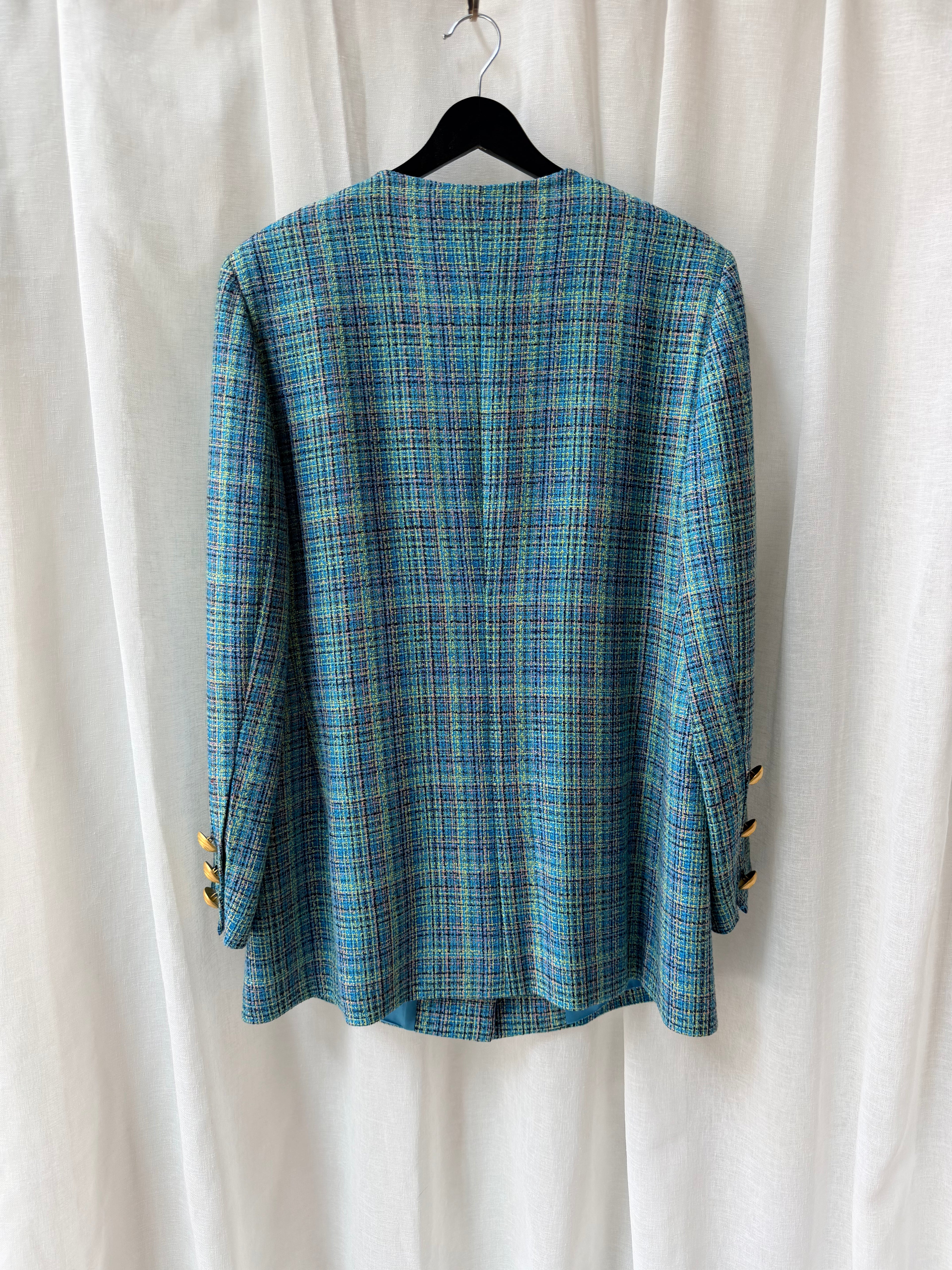 Vintage Givenchy Tweed Skirt Suit