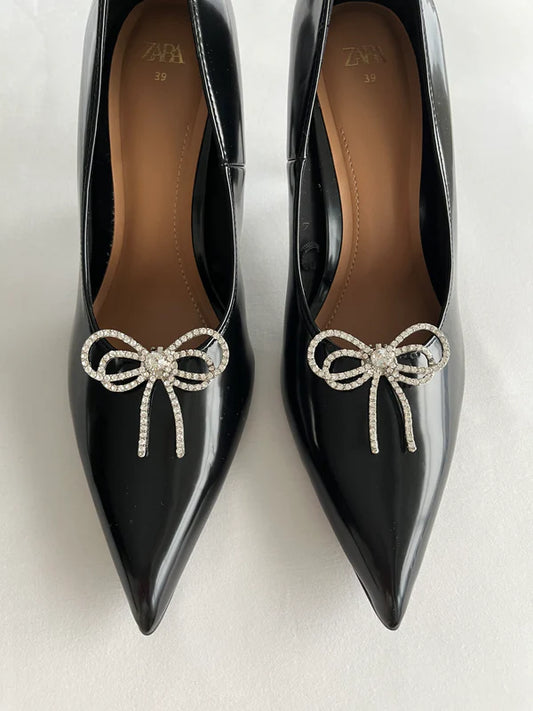 Anne Bow Shoe Buckles