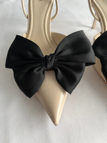 Bella Bow Shoe Buckles