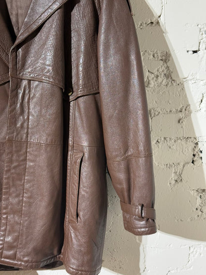 Vintage leather coat