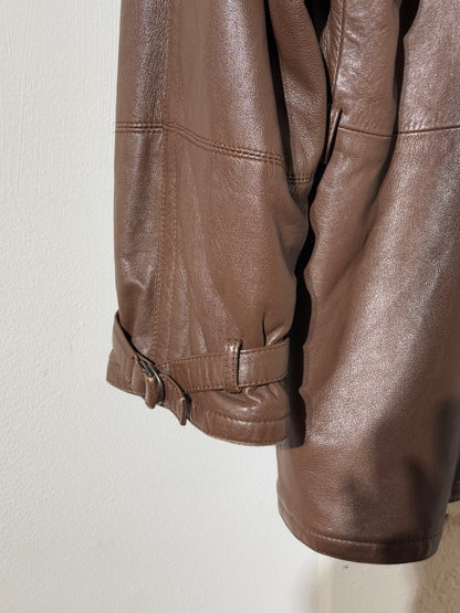 Vintage leather coat