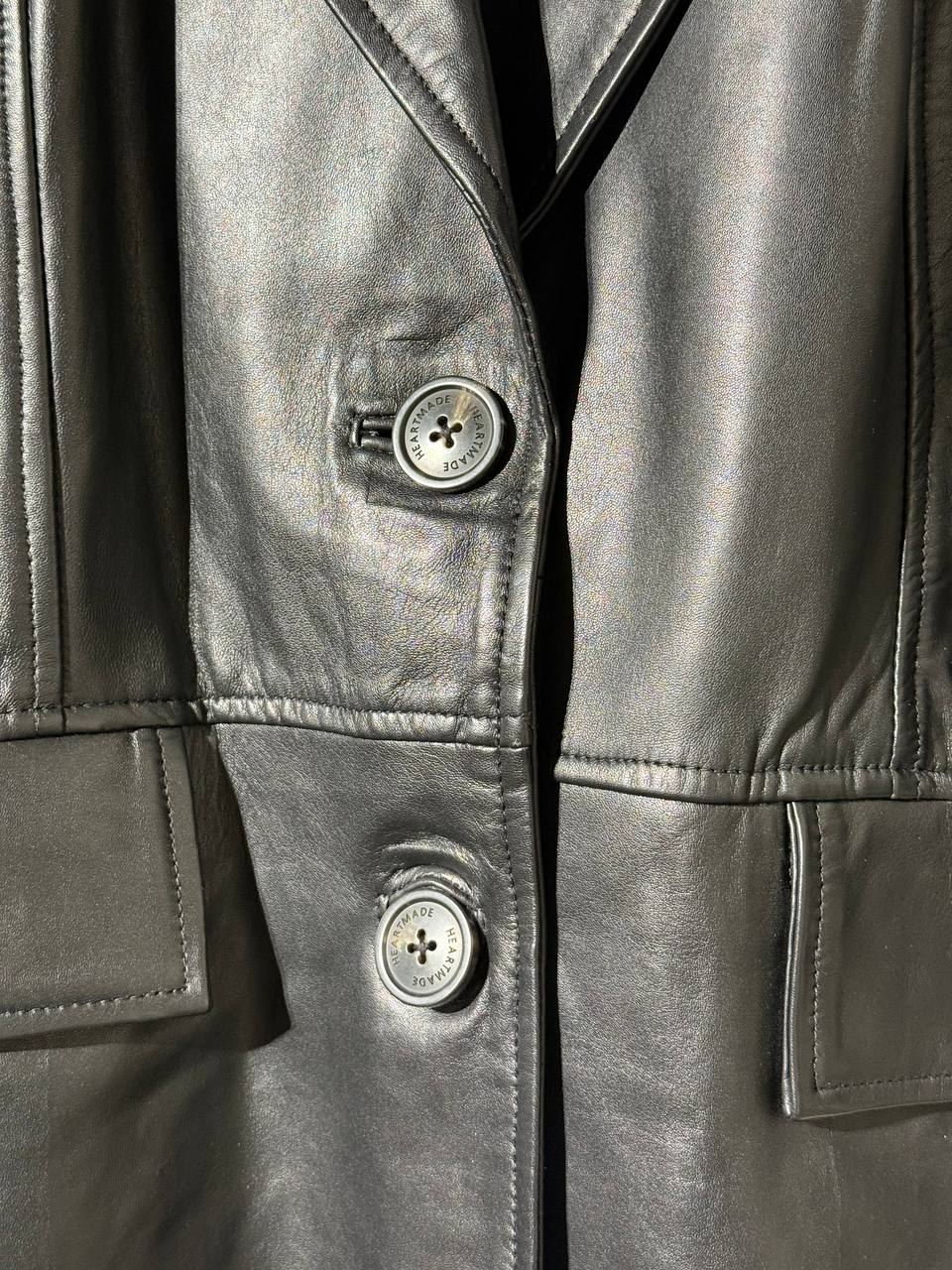 Leather blazer by Julie Fagerholt