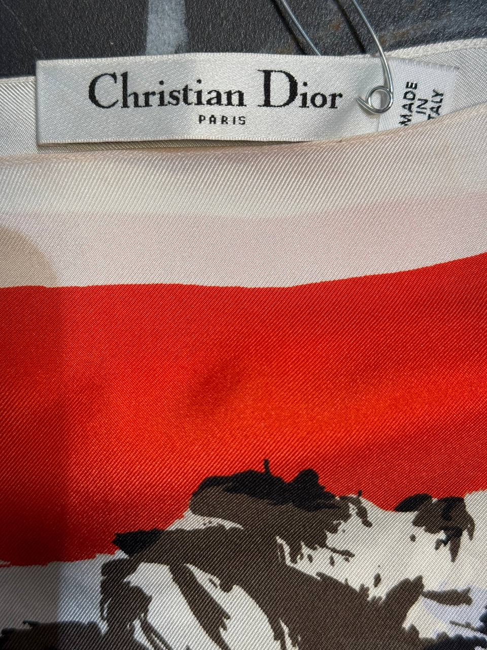 Christian Dior Silk Poncho