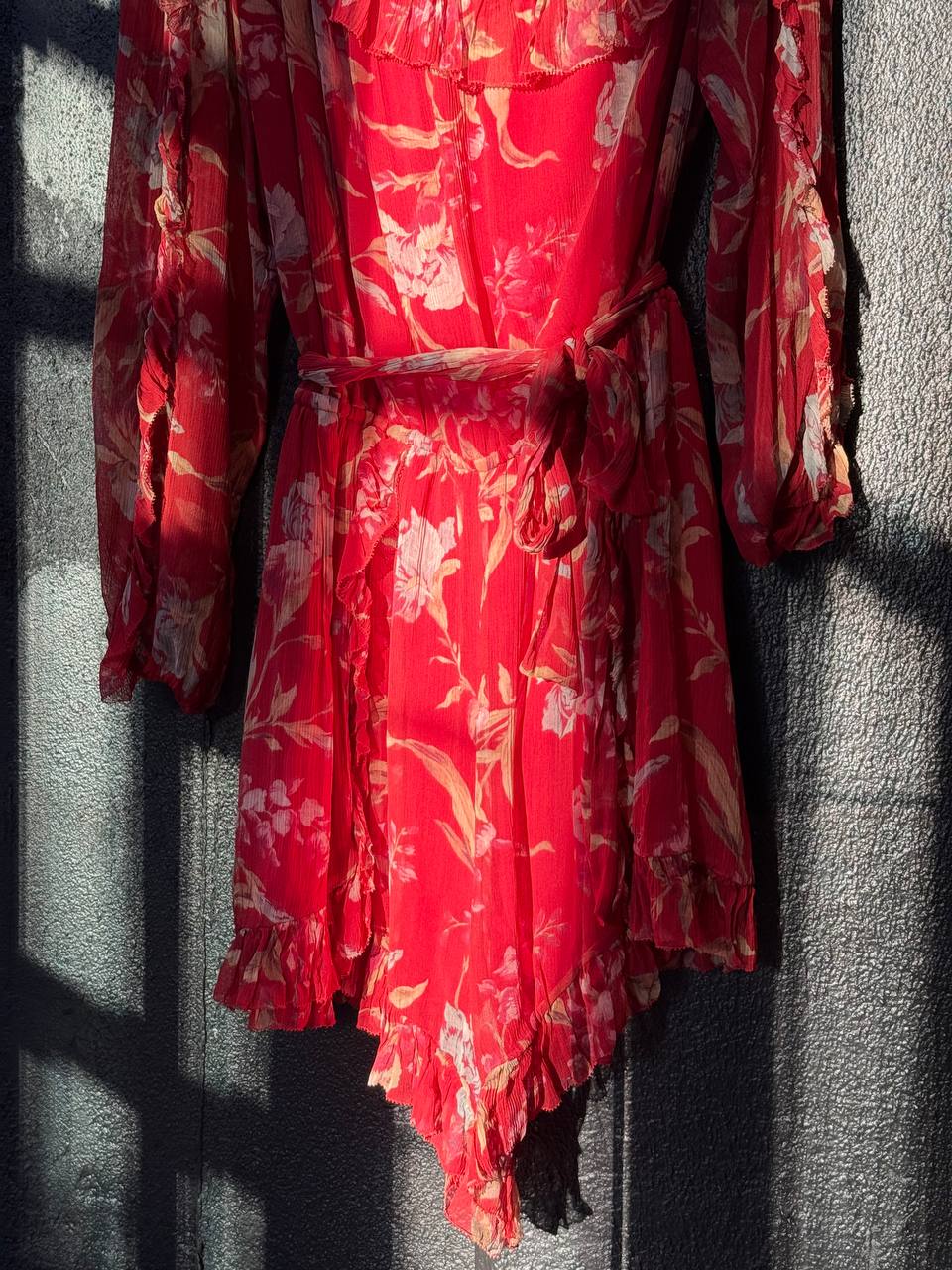 ZIMMERMANN Red Floral Romper