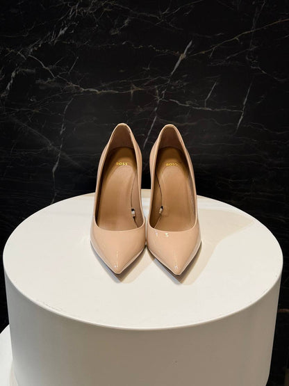 Elegant Nude BOSS Pumps