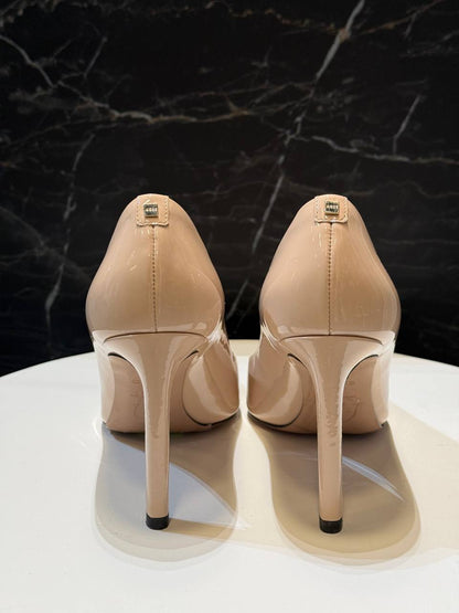 Elegant Nude BOSS Pumps