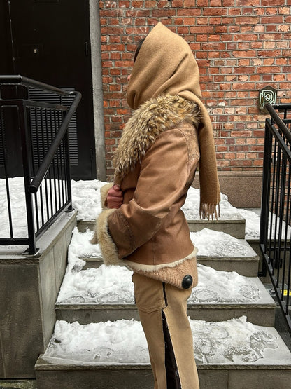 Luxurious Shearling Coat