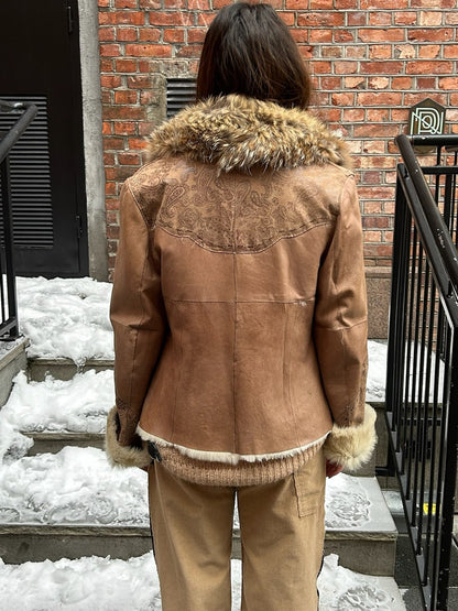 Luxurious Shearling Coat