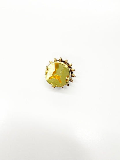 Saga button cover yellow