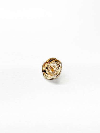 Luca button gold