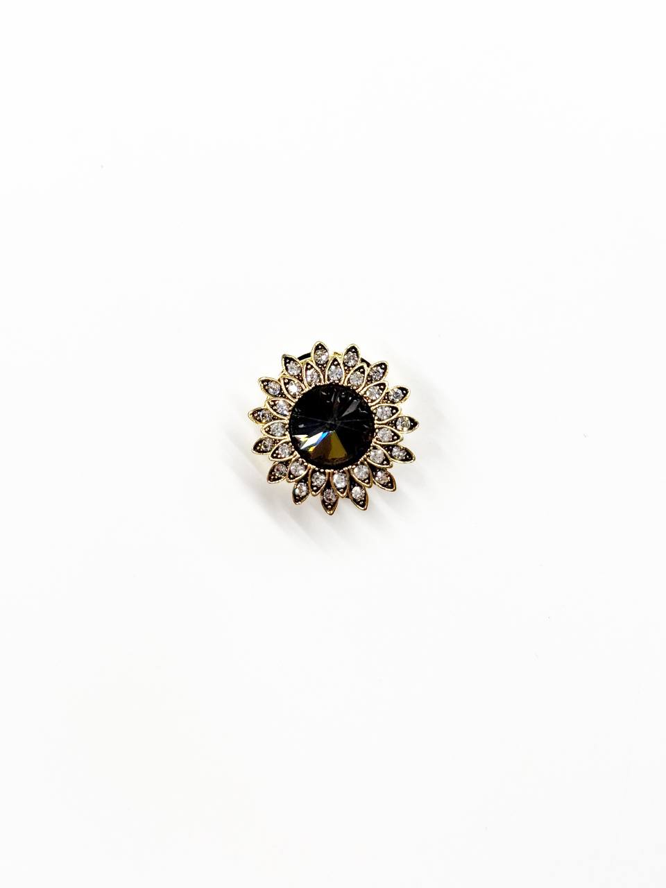 Saga button dark gray