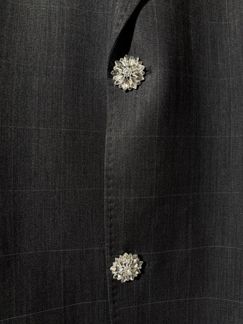 Redesigned dark gray blazer