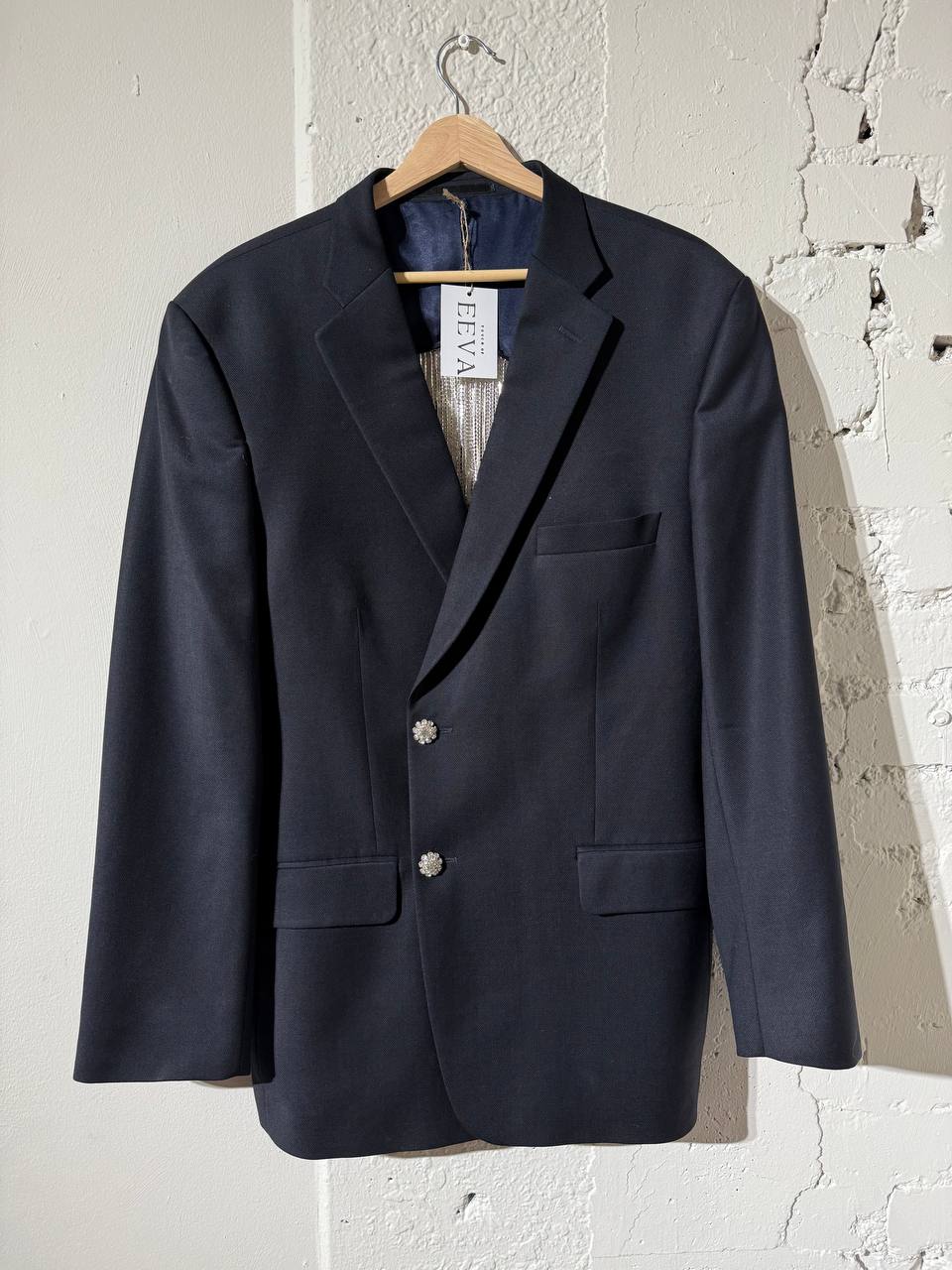 Redesigned dark blue jacket