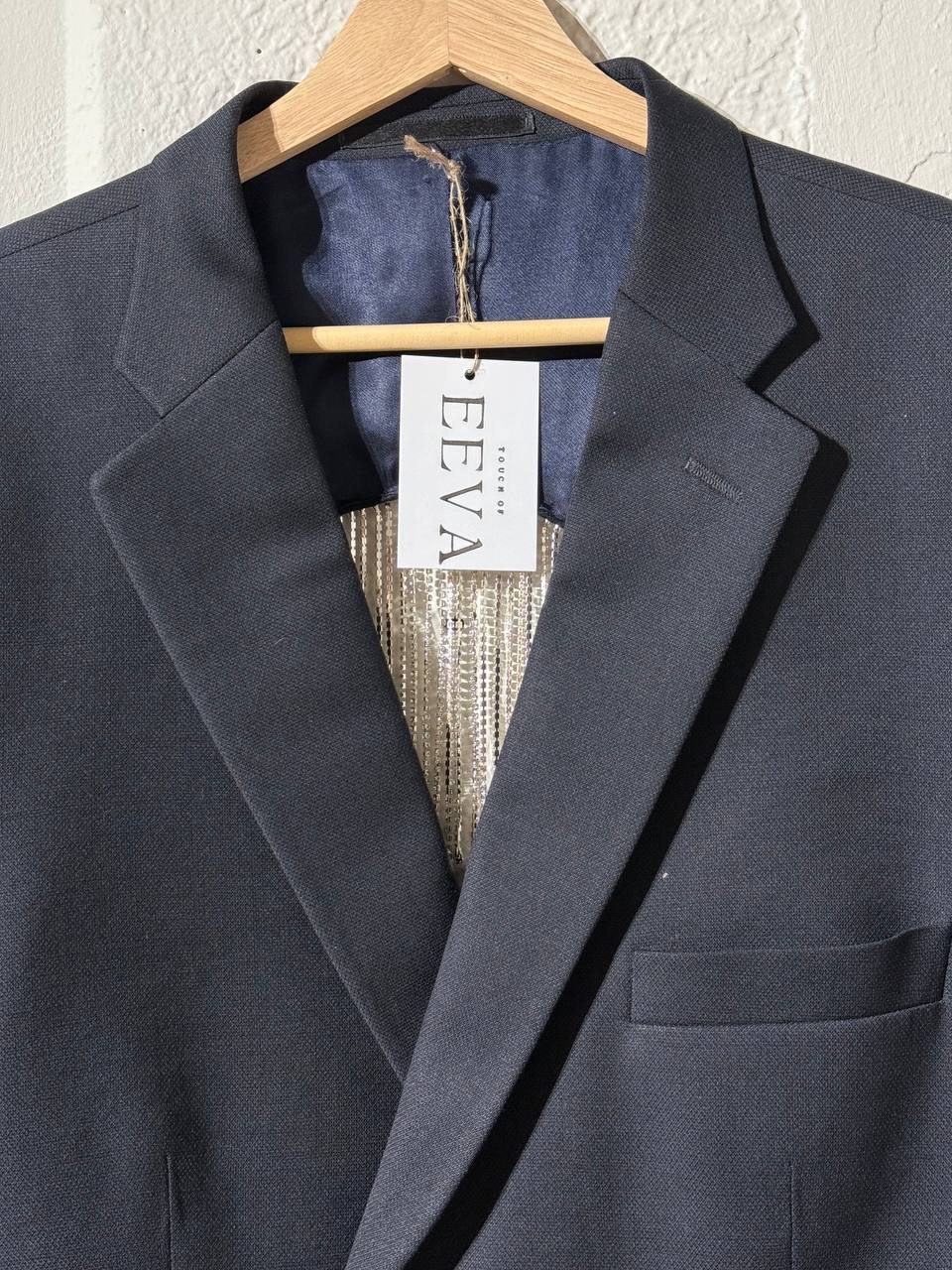 Redesigned dark blue jacket