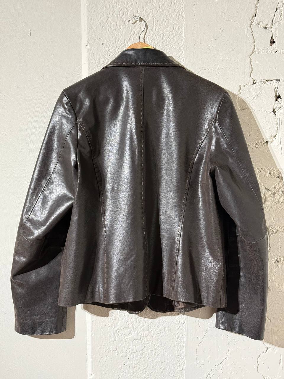 Vintage Leather Blazer