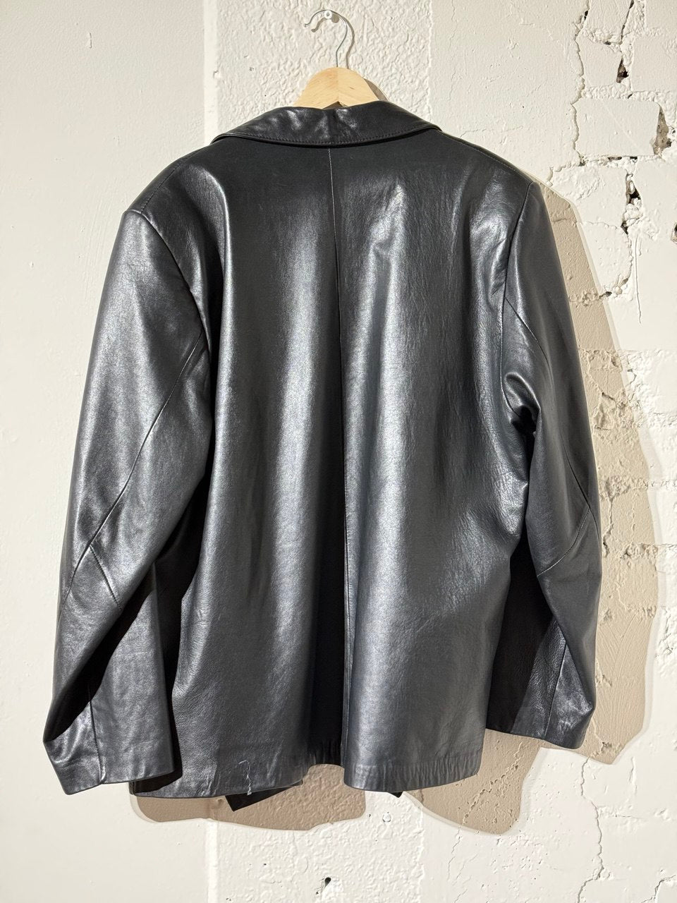 Alexander Vintage Leather Blazer
