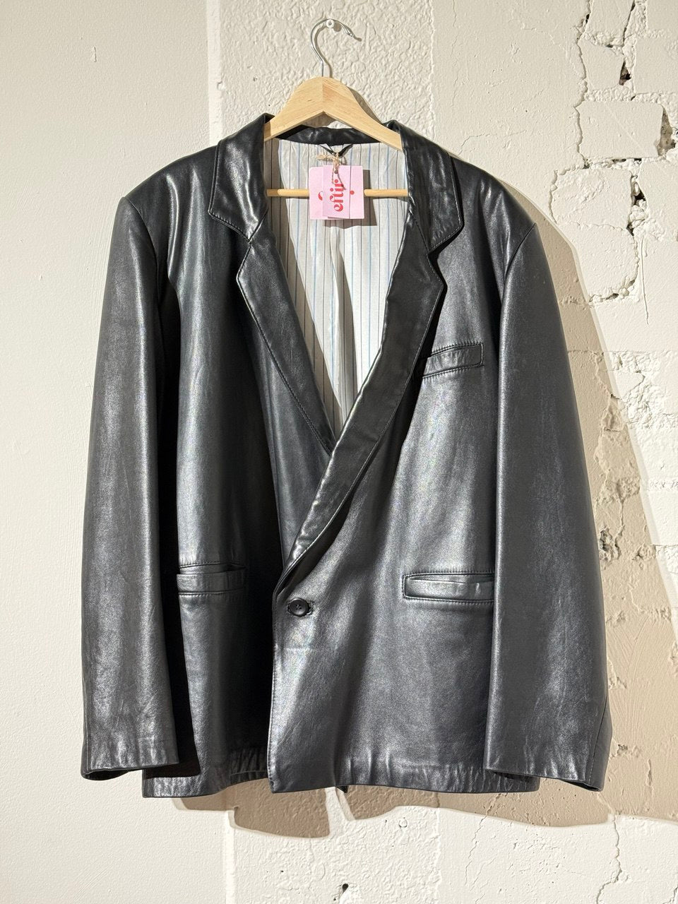 Alexander Vintage Leather Blazer